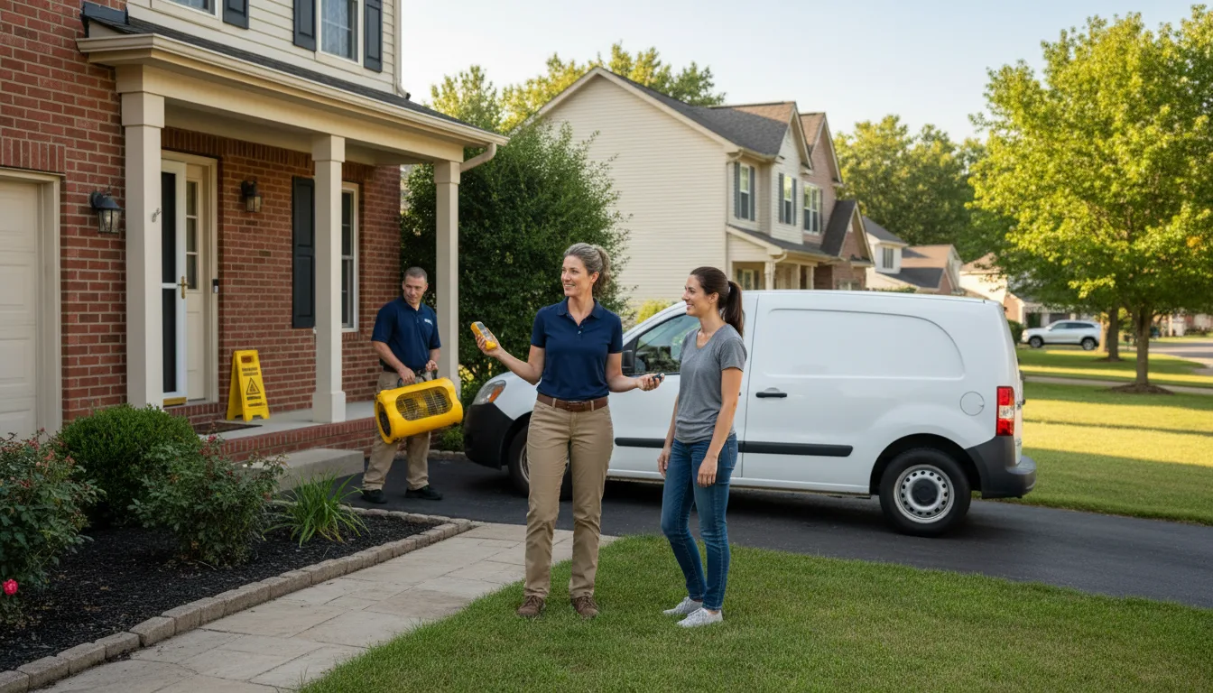 Residential water damage restoration in Raynesford, MT